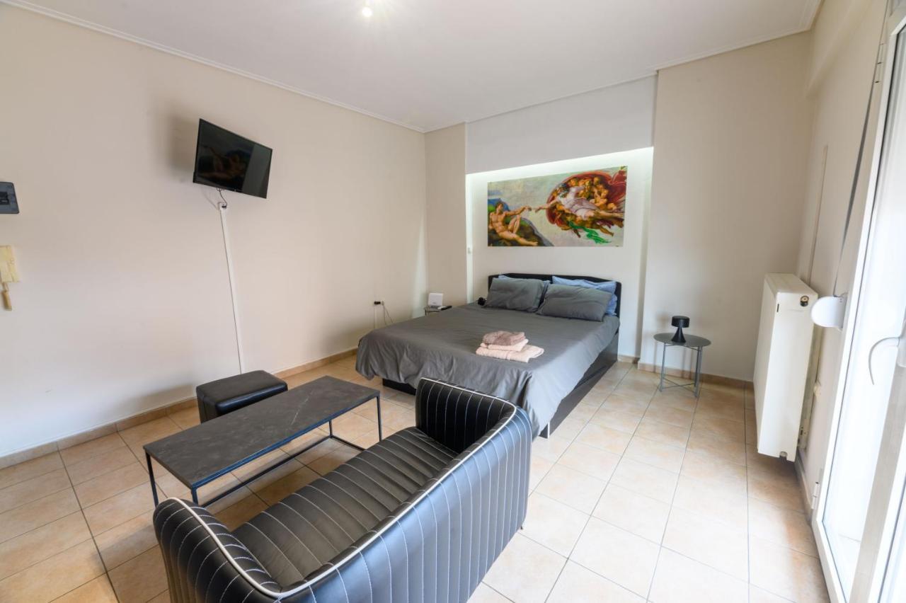 לריסה Central Apartments 1 With Parking מראה חיצוני תמונה